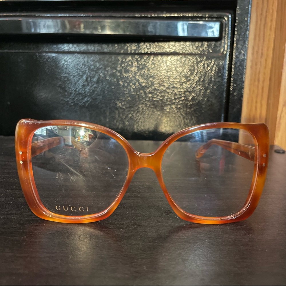Gucci GG0473O 003 Butterfly Eyeglasses MX
